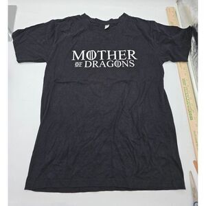 Mother Of Dragons T-Shirt Monag Black M 100% Cotton Game Of Thrones Fan Apparel